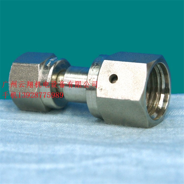 SS-4-VCO-3-4TANF直通VOC接頭 世偉洛克O型圈面不銹鋼密封接頭