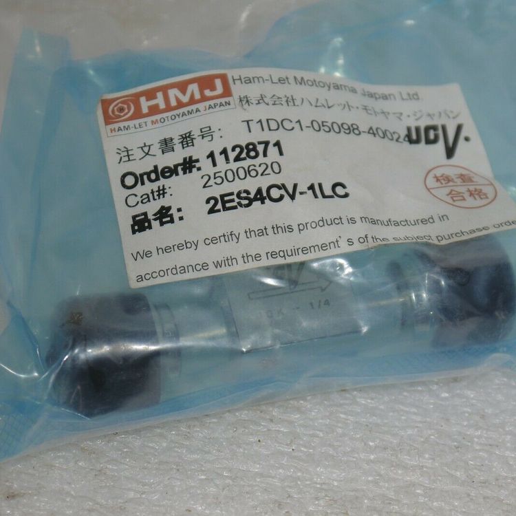 哈姆雷特超潔凈閥2LMA4V-BV金屬隔膜閥以色列HAM-LET代理