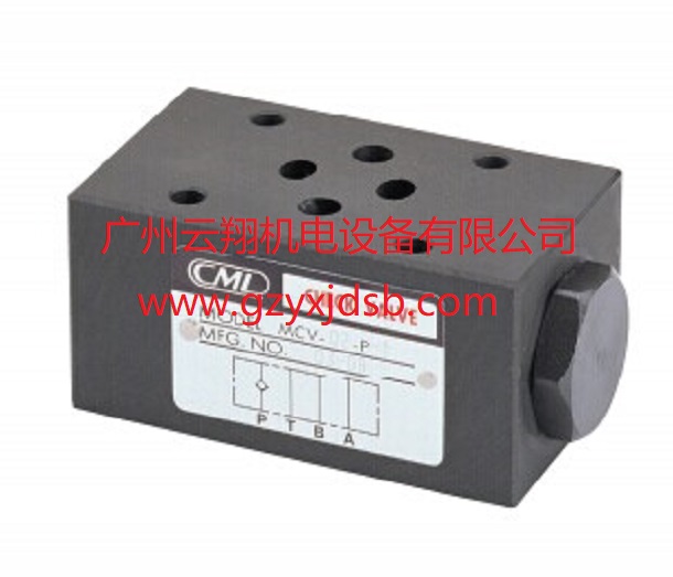 臺(tái)灣CML全懋MCV-03-TB-1_CML止回閥