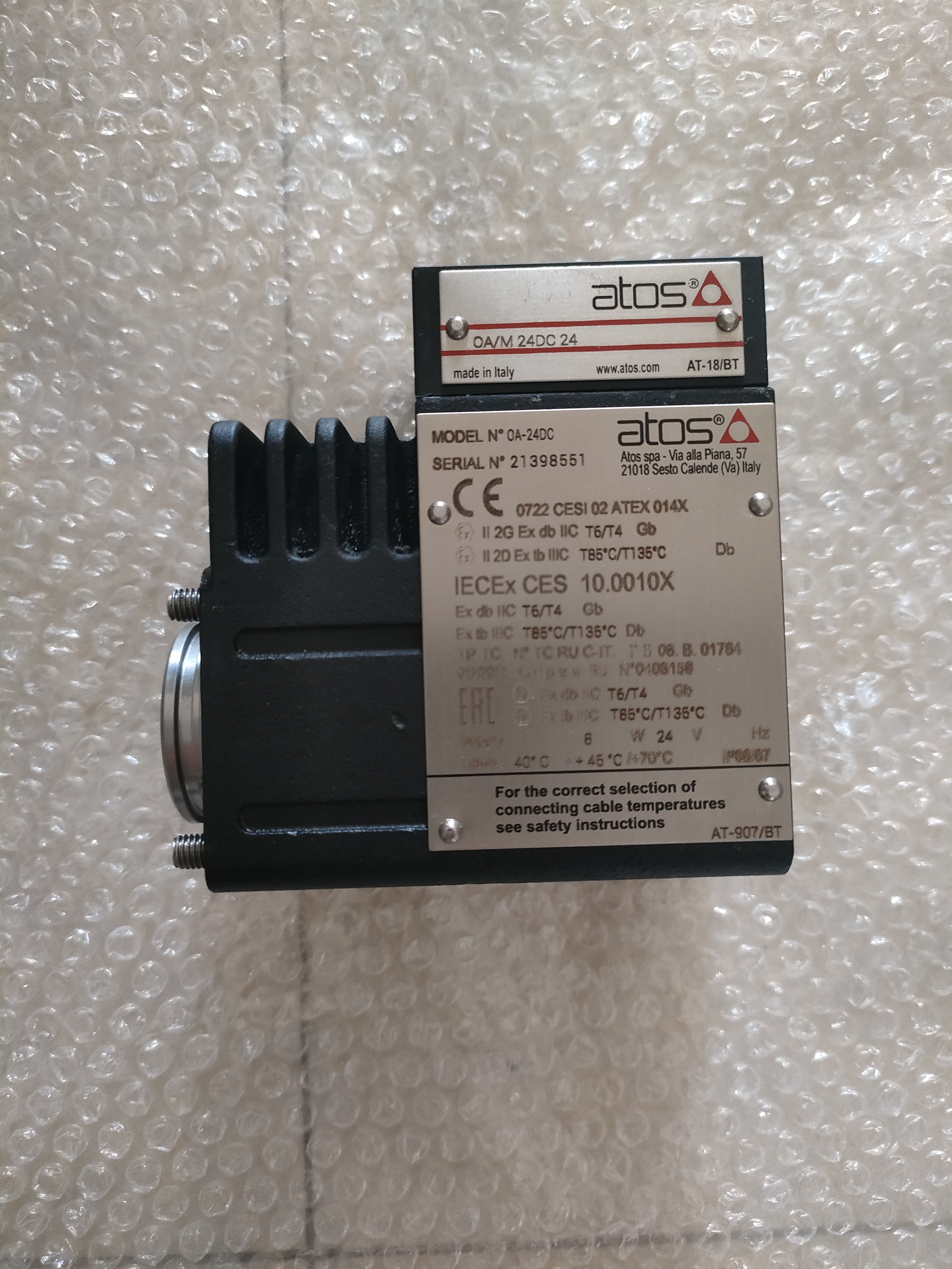 DP-2111意大利ATOS變量型軸向柱塞泵RZMO-P1E-010/50  DP-2111意大利ATOS變量型軸向柱塞泵RZMO-P1E-010/50  意大利ATOS液壓電磁閥環(huán)境溫度AGAM-10/10/210 24DC