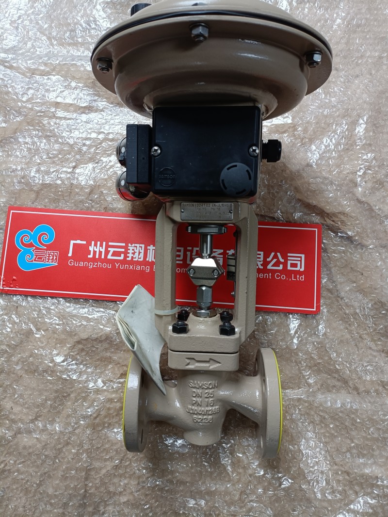 德國(guó)薩姆森SAMSON 3241 DN25 PN16 RF, EN-JL1040 KV10 % ME; 3277-240/FC/不帶手輪; 3725-帶壓力表 4763閥門定位器?德國(guó)薩姆森SAMSON ????????  3787閥門定位器??德國(guó)薩姆森SAMSON