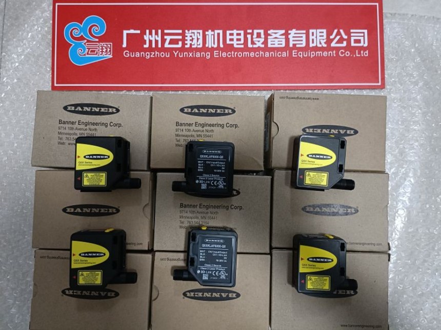 美國(guó)BANNER 邦納 Q45VR3R 現(xiàn)貨全新原裝